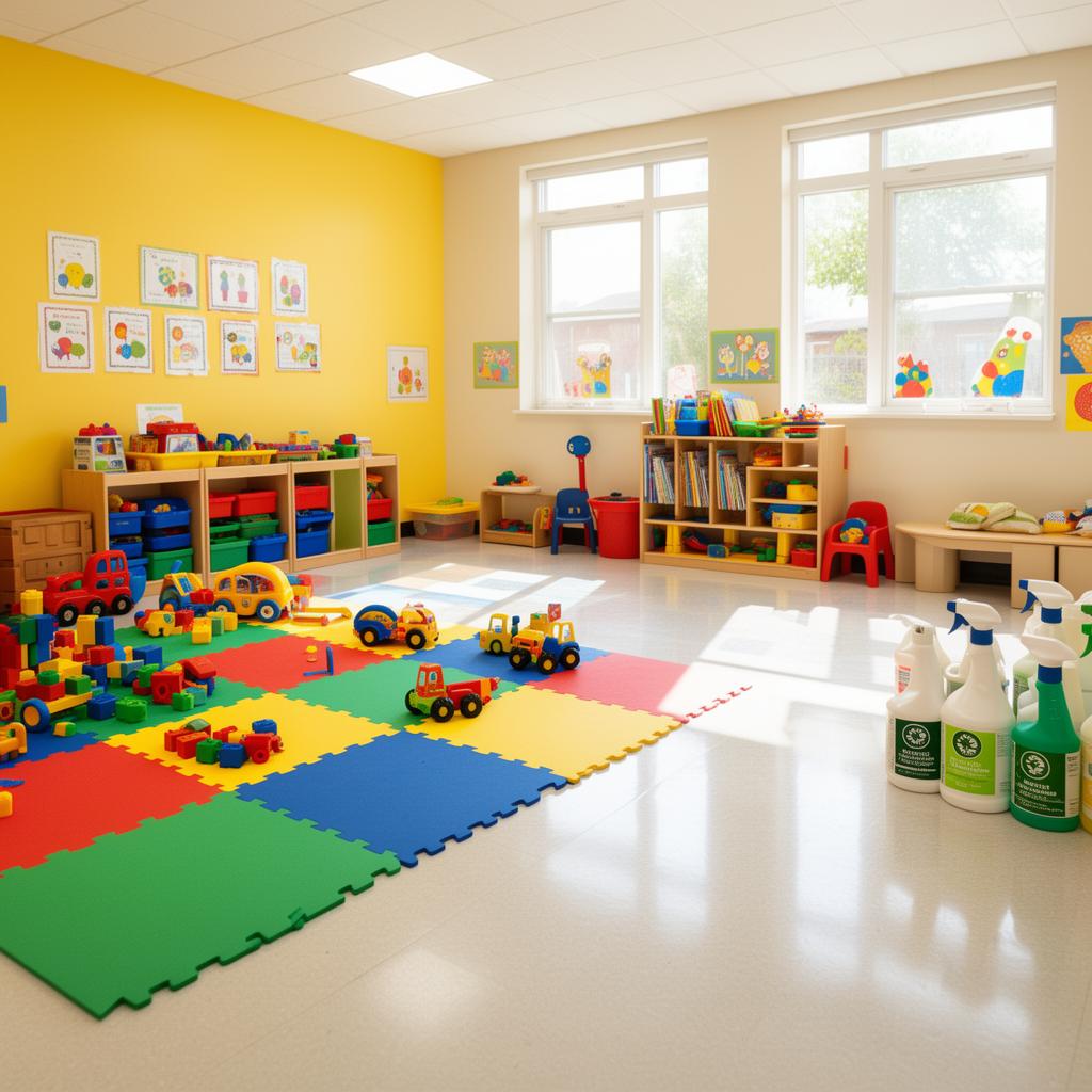 Daycare cleaning service in Dallas, Texas